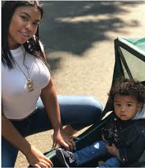 Chines Kitty and her son Toddler giving pose for a photo shoot